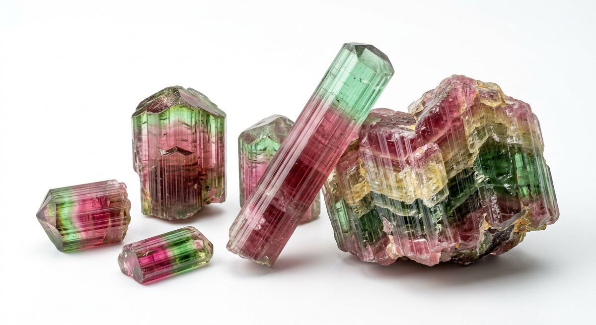 Rainbow Tourmaline: Multi-Coloured Crystals from Afghanistan