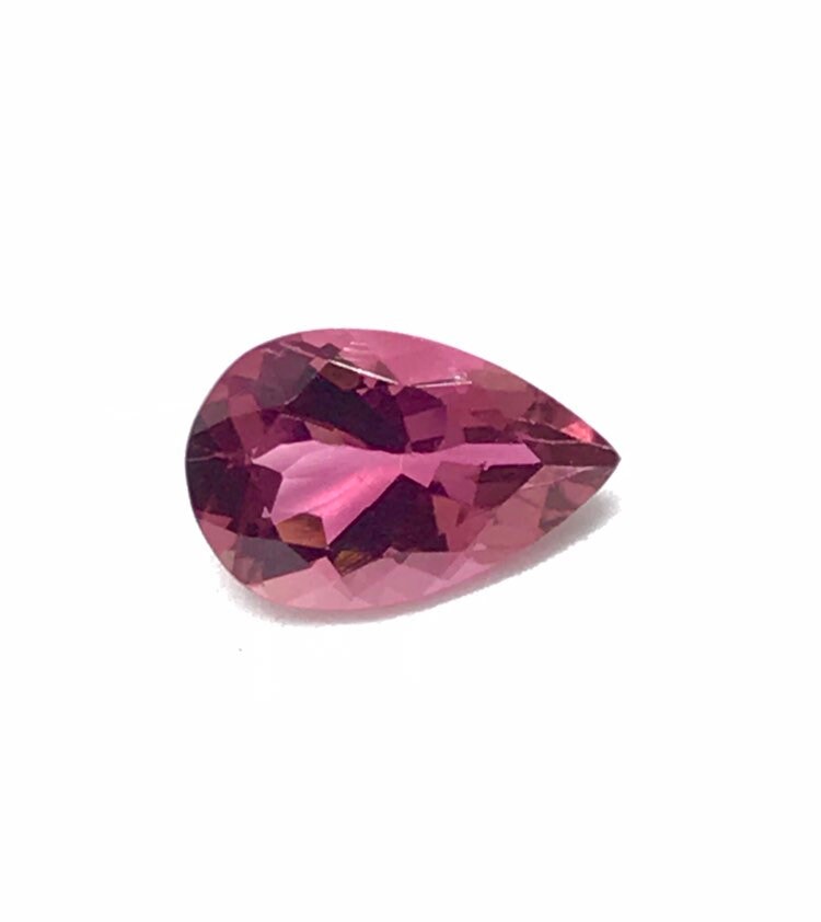 Pear shaped pink Tourmaline