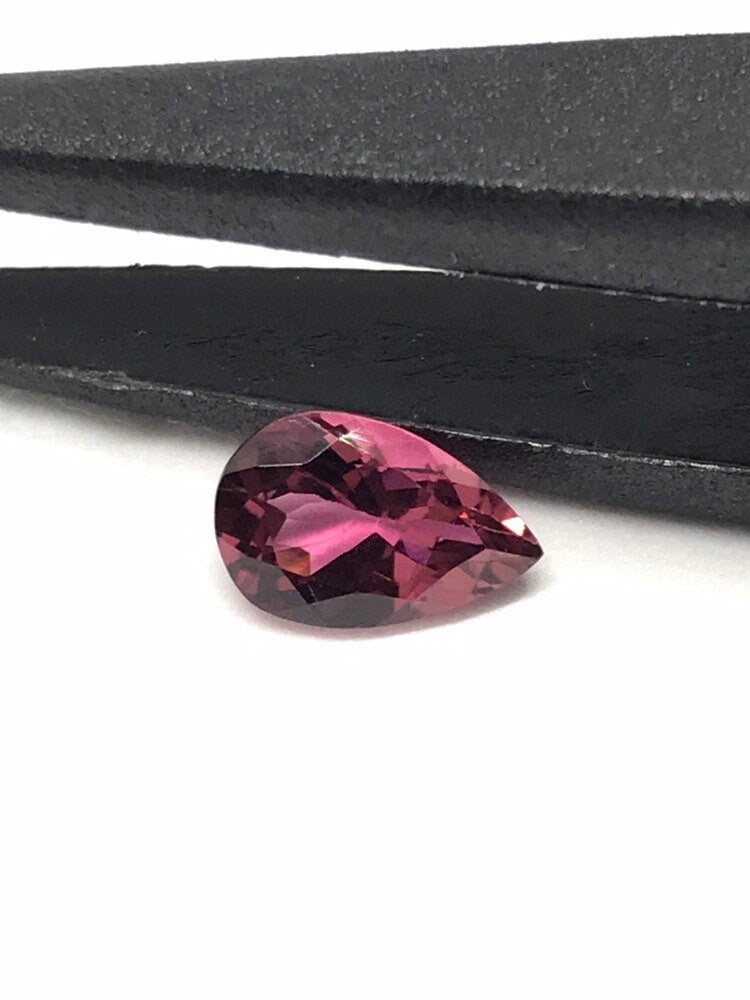 Pear shaped pink Tourmaline
