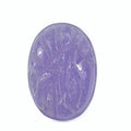 Carved Purple Jade 5 carats