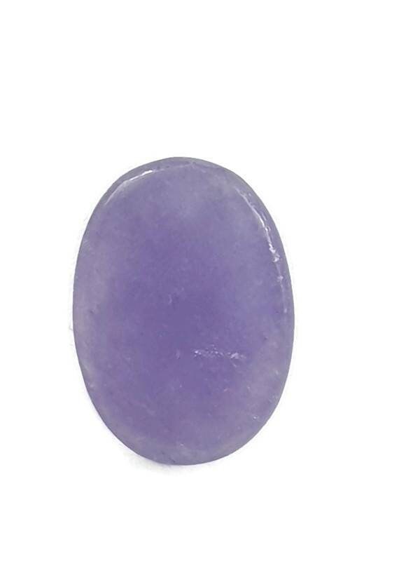 Carved Purple Jade 5 carats