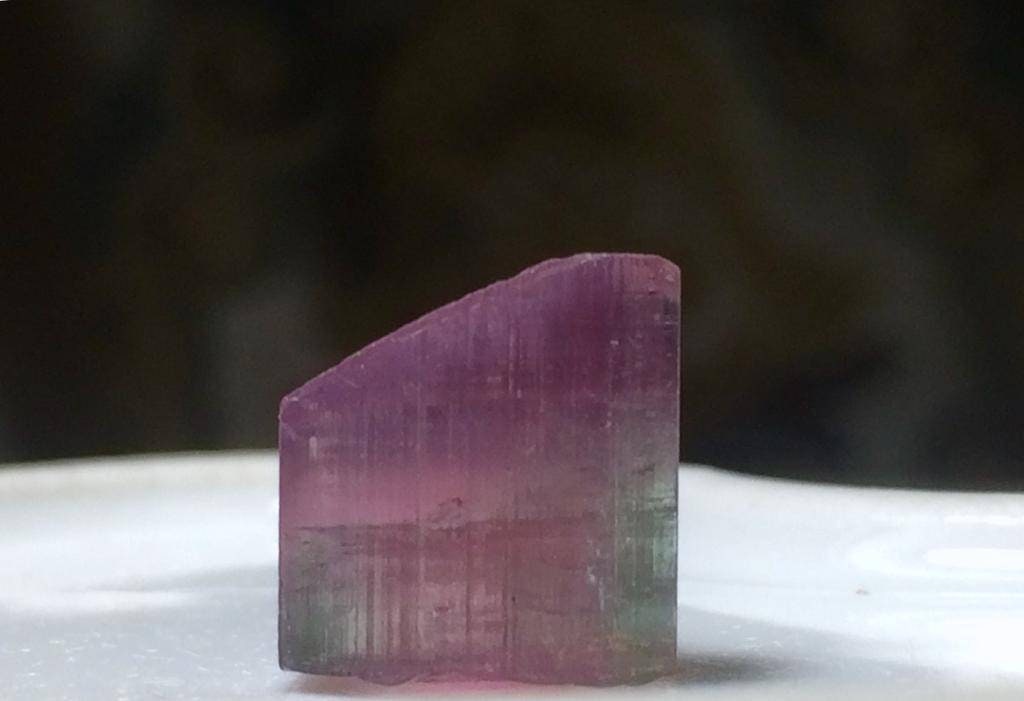 Bi Colour Tourmaline Crystal