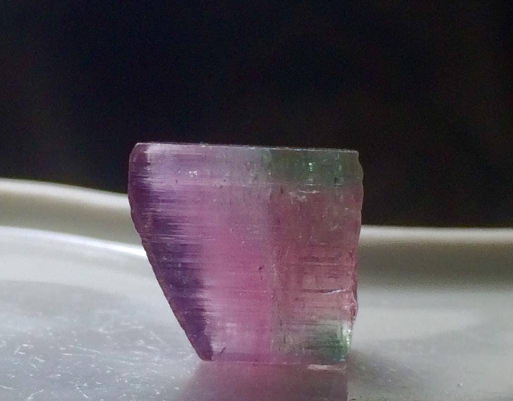 Bi Colour Tourmaline Crystal