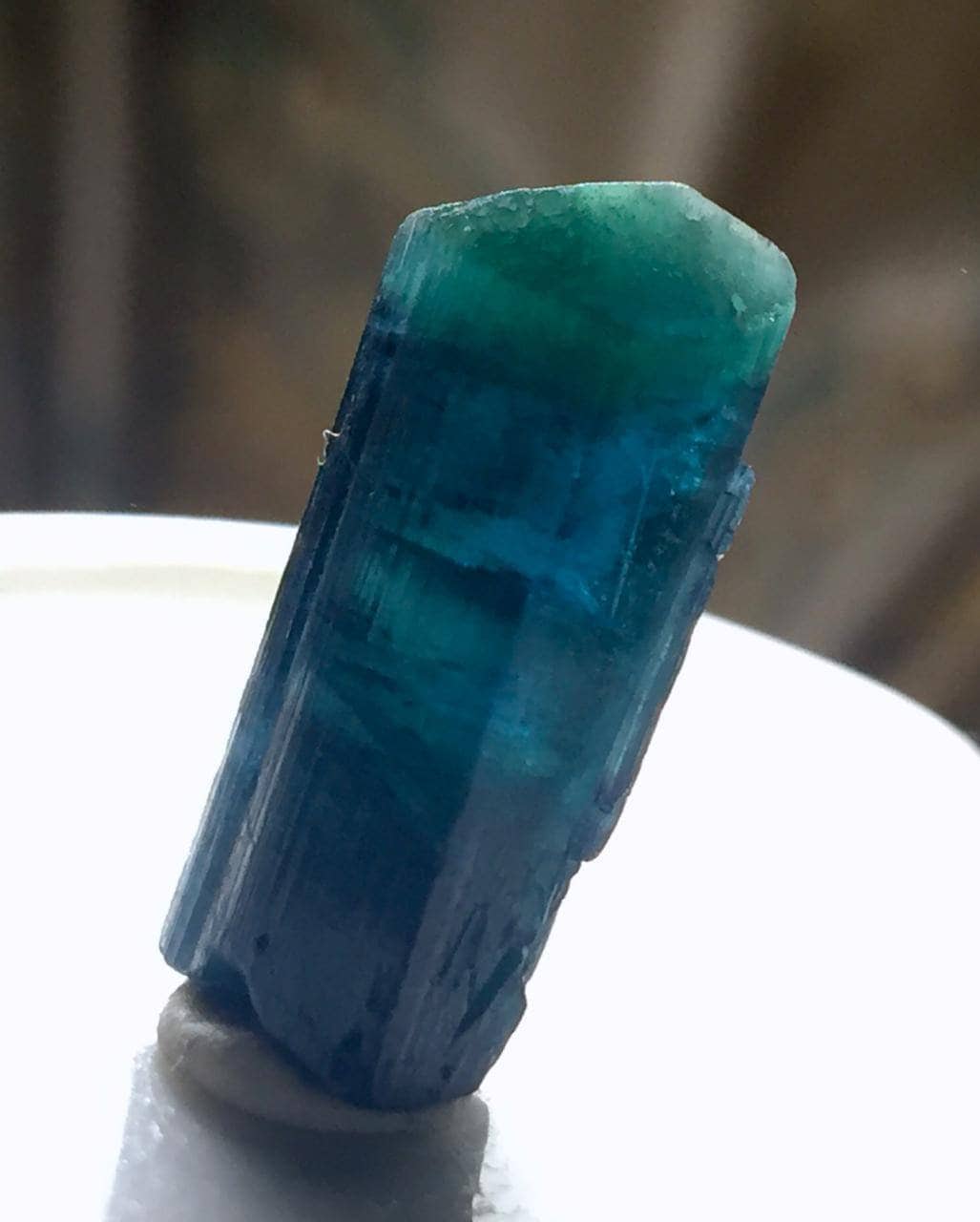 Bi Colour Tourmaline Crystal