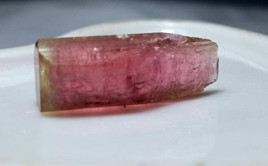 Natural Color Tourmaline Crystal