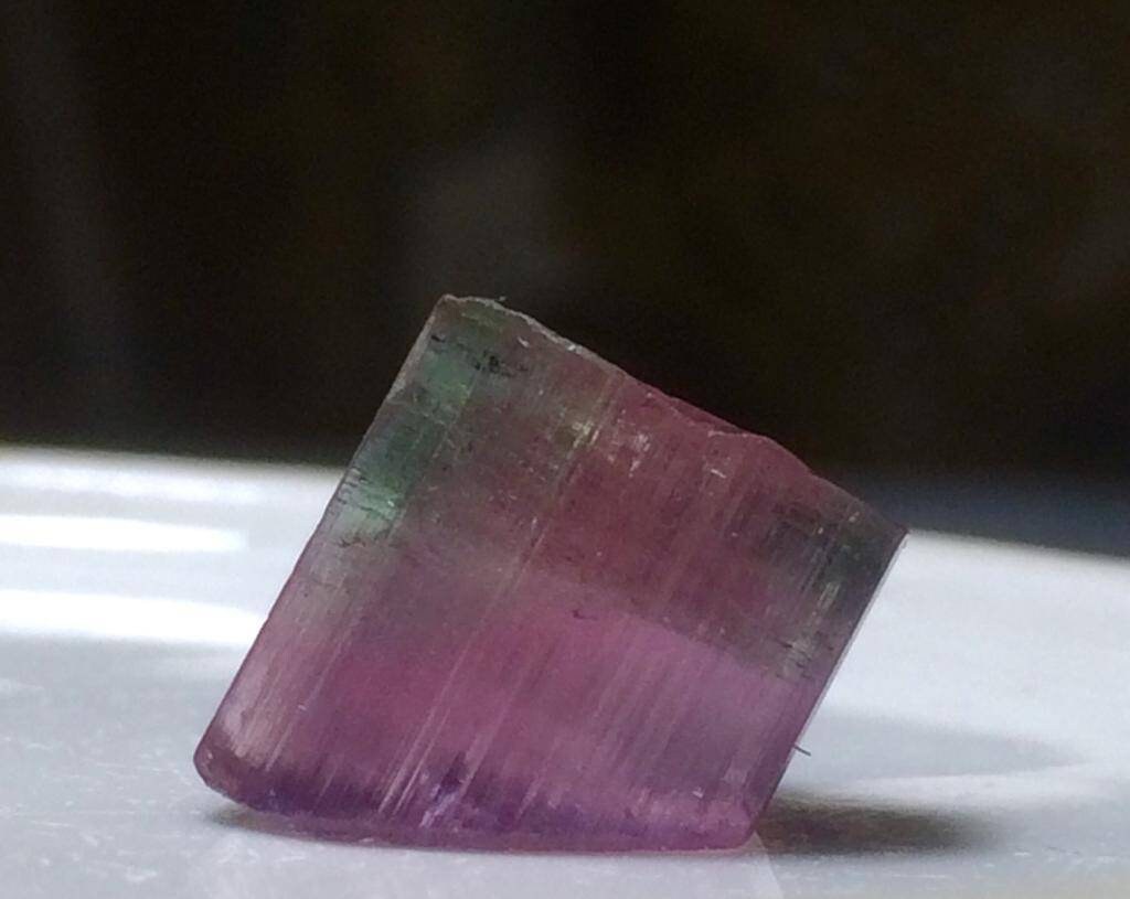 Bi Colour Tourmaline Crystal