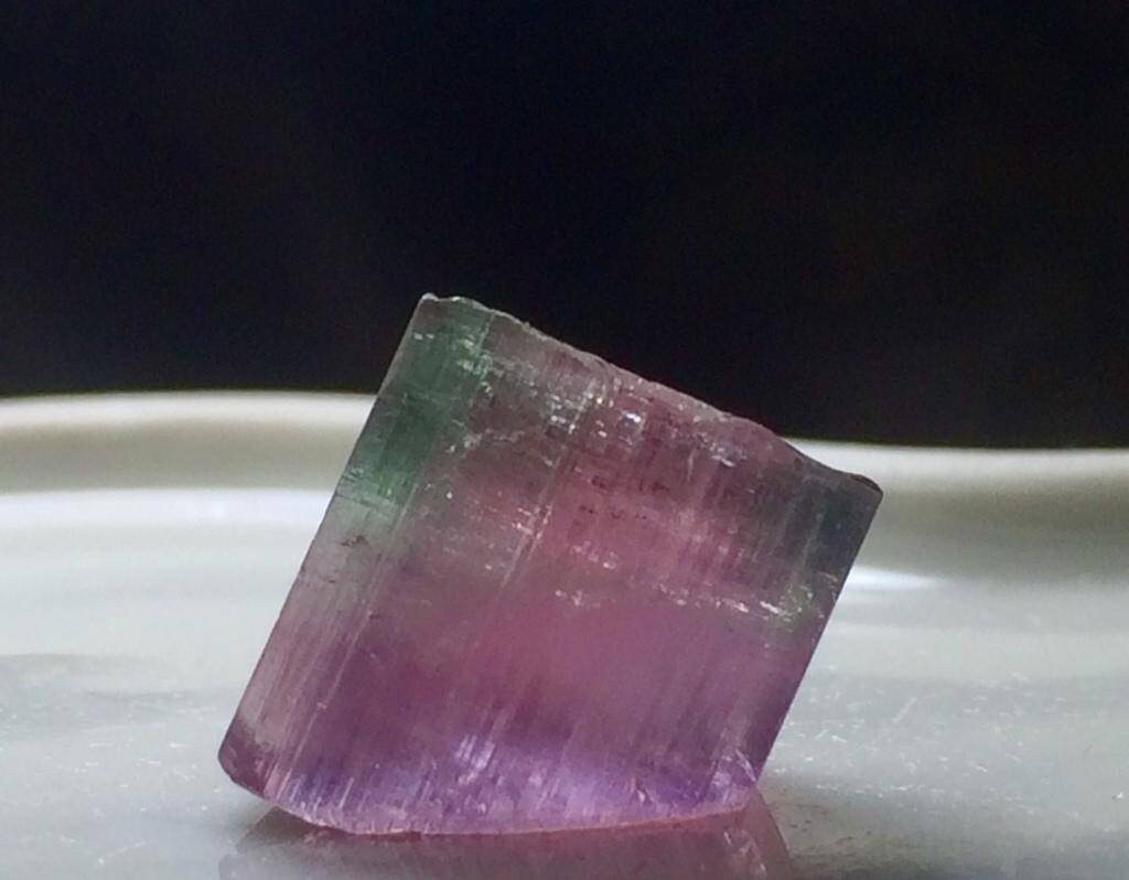 Bi Colour Tourmaline Crystal