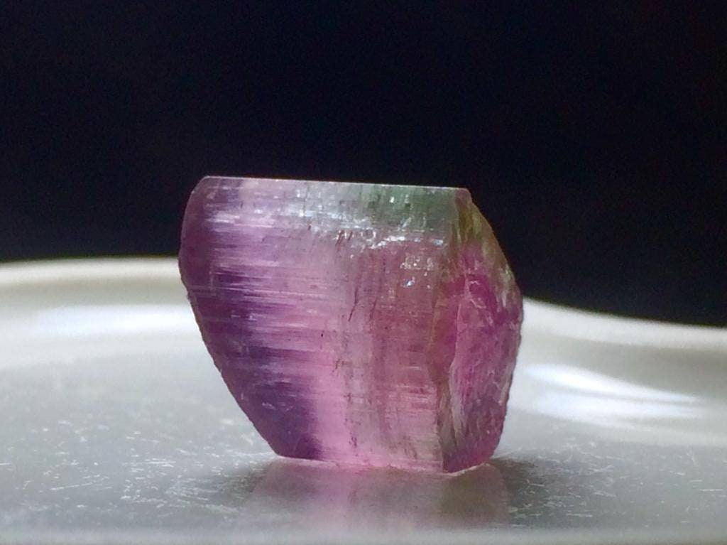 Bi Colour Tourmaline Crystal