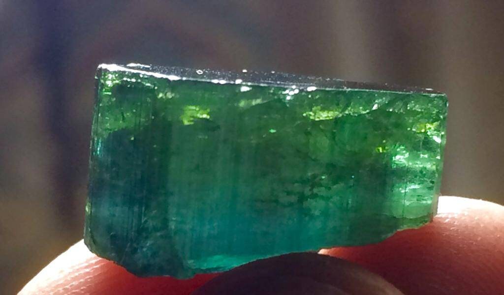 Bi Colour Tourmaline Crystal