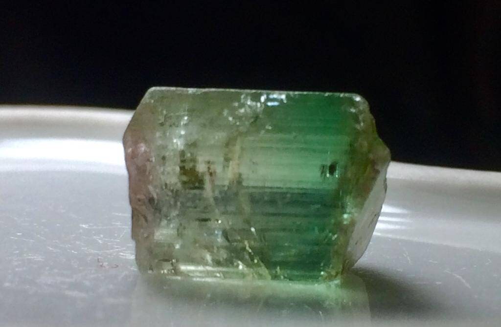 Bi Colour Tourmaline Crystal from Afghanistan