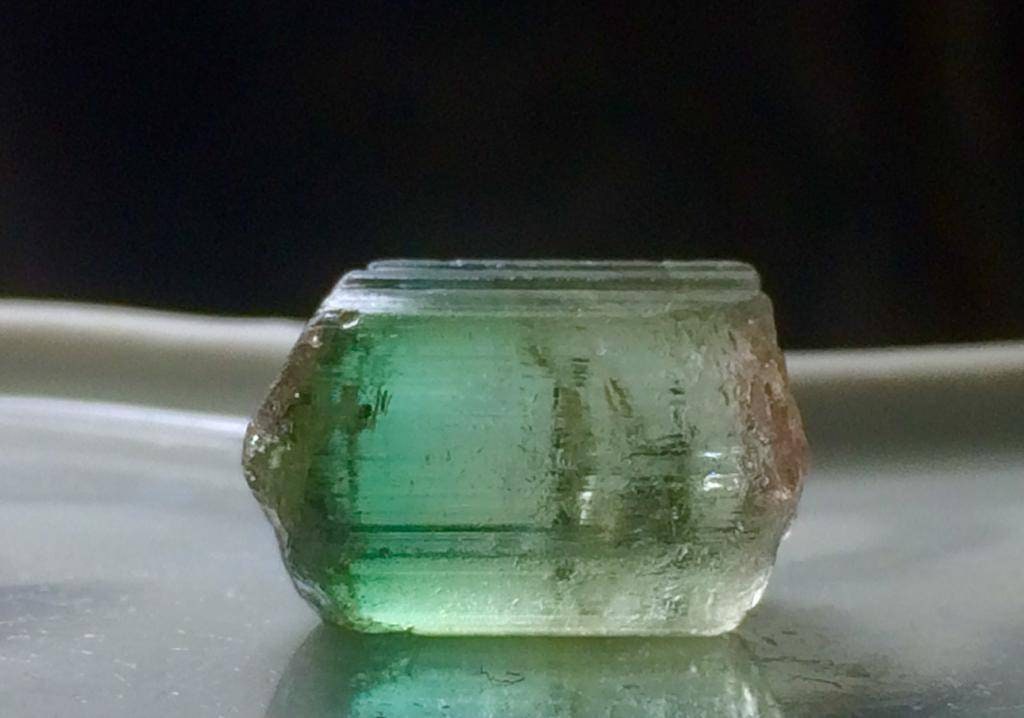 Bi Colour Tourmaline Crystal from Afghanistan
