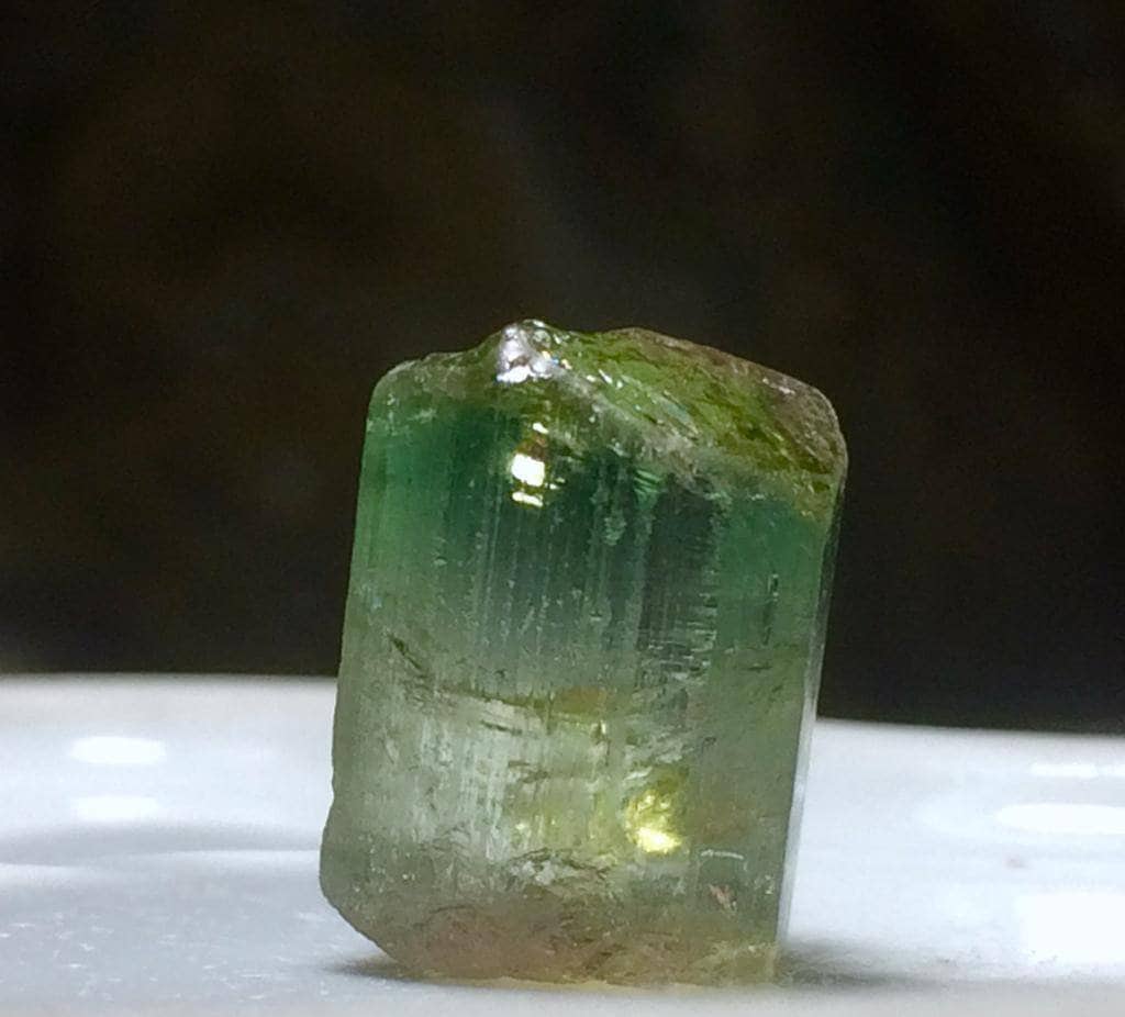 Bi Colour Tourmaline Crystal from Afghanistan