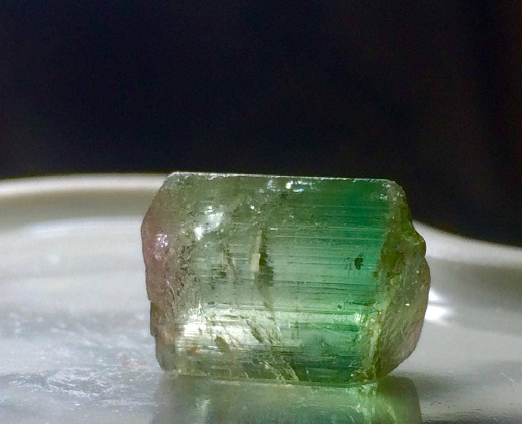 Bi Colour Tourmaline Crystal from Afghanistan