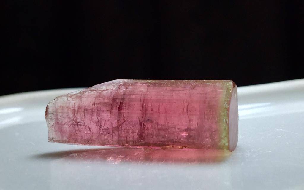 Natural Color Tourmaline Crystal