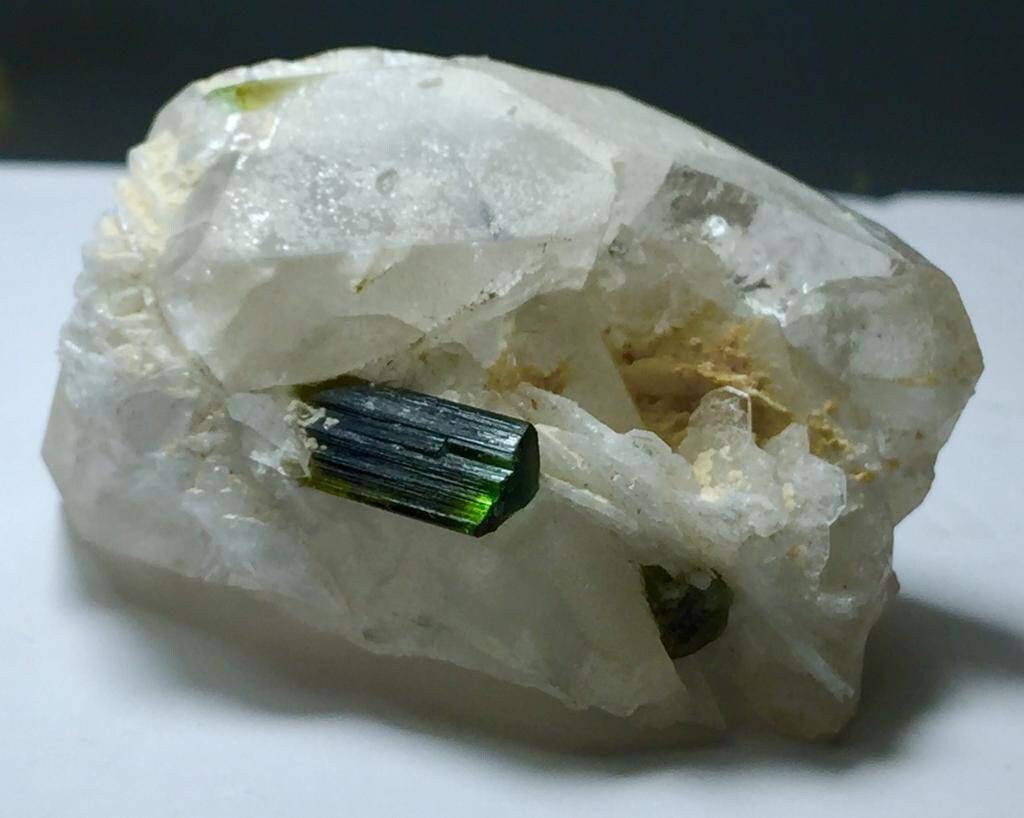 Natural Tourmaline Specimen: Satk Nala Gilgit, 40 Grams