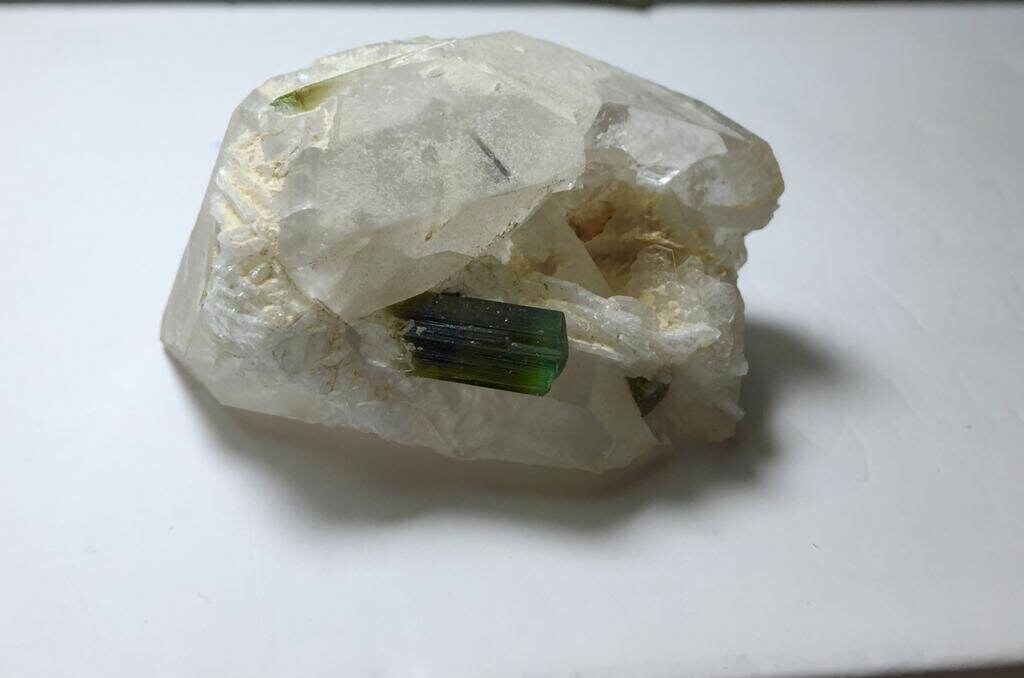 Natural Tourmaline Specimen: Satk Nala Gilgit, 40 Grams