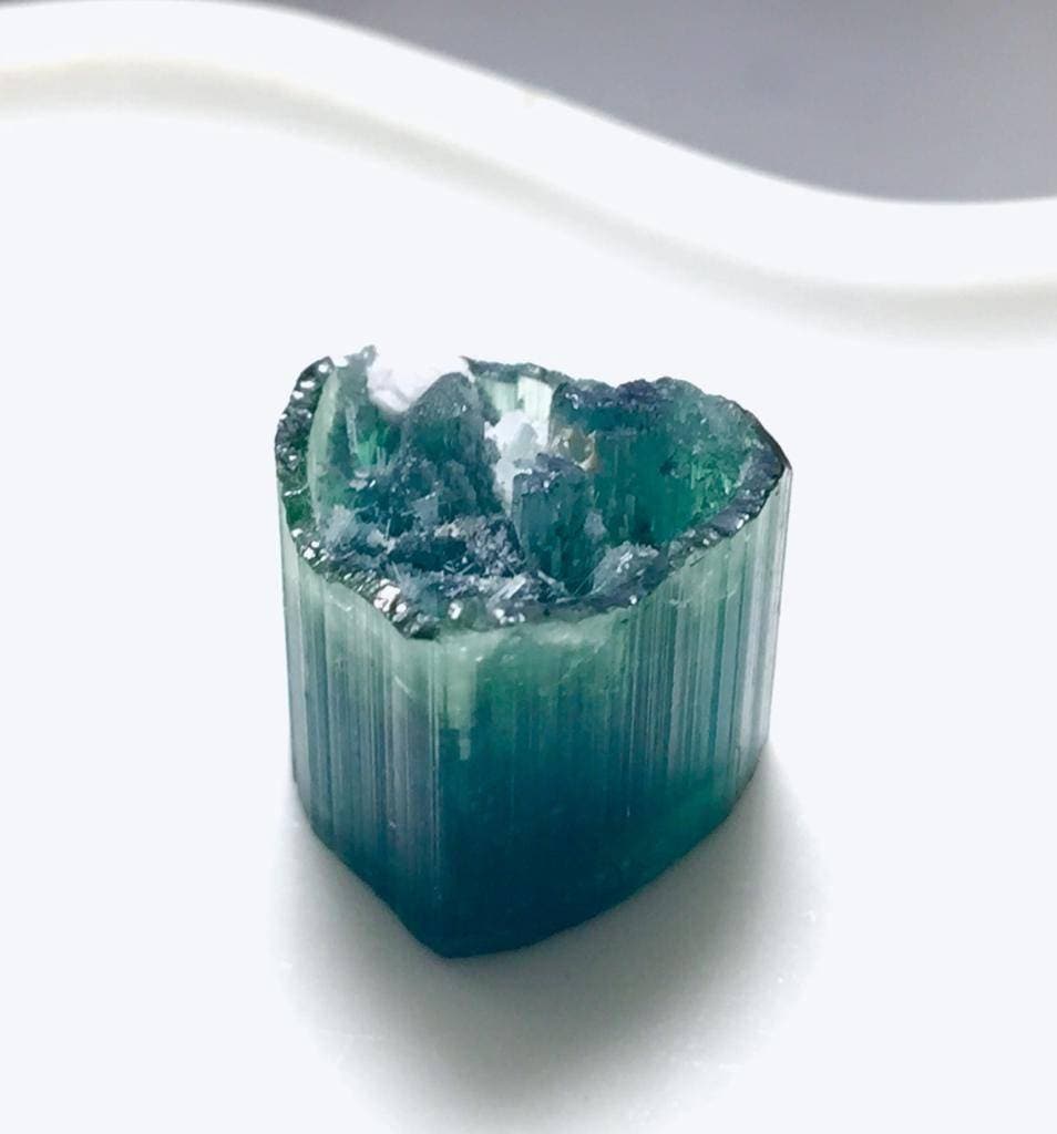 Sea Blue Tourmaline Crystal