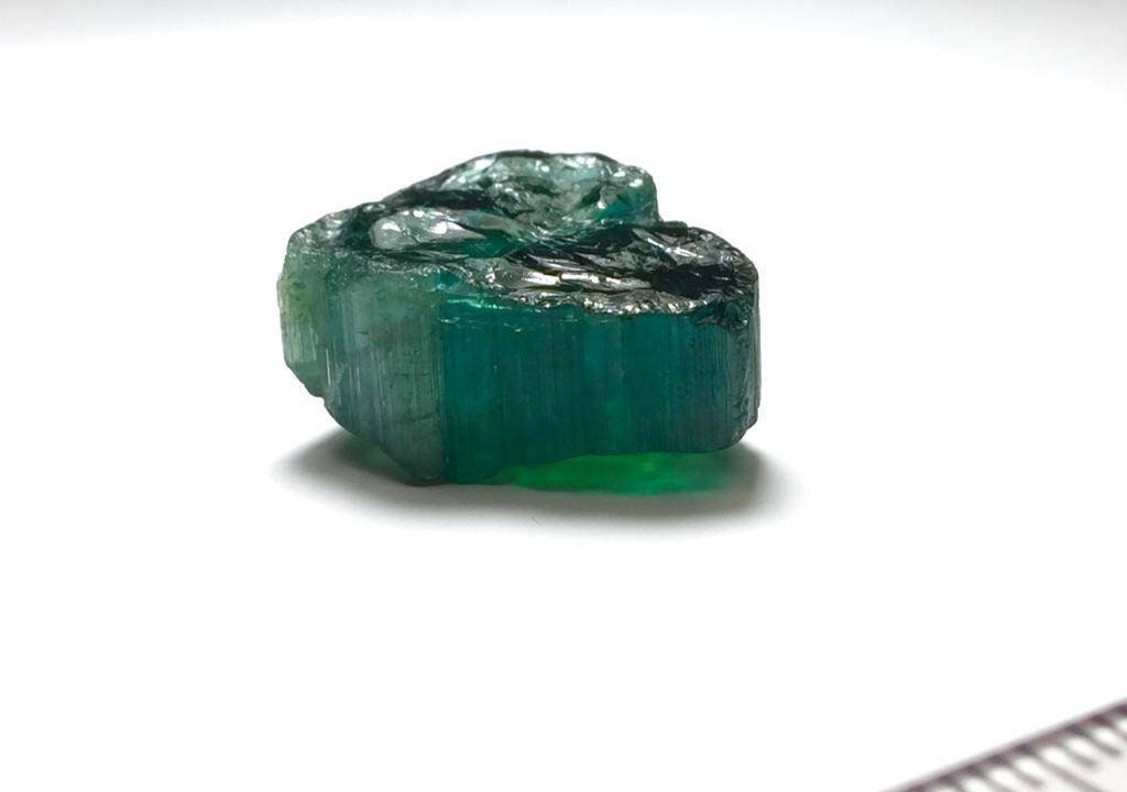 Indigolite Tourmailine slice