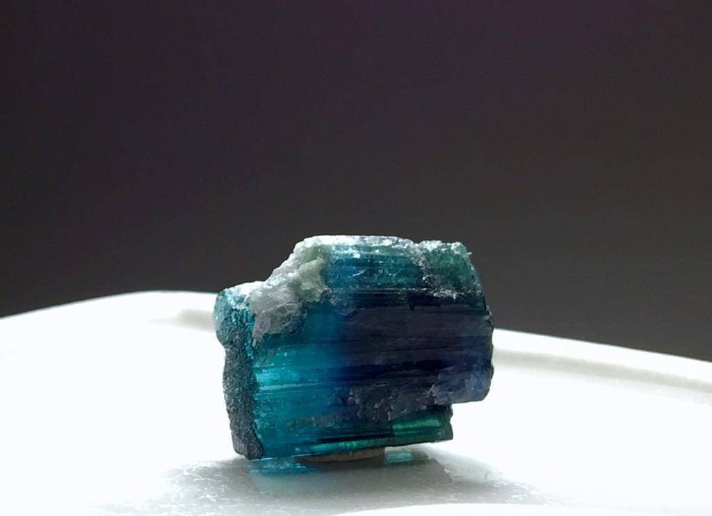 Ink Blue Tourmaline Crystal