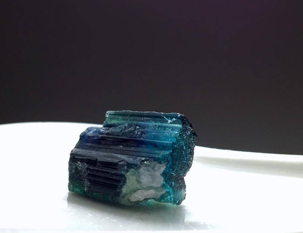 Ink Blue Tourmaline Crystal