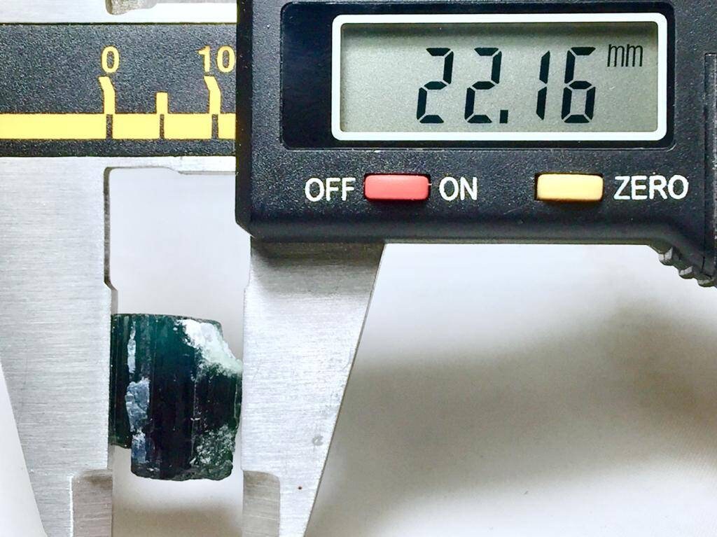 Ink Blue Tourmaline Crystal