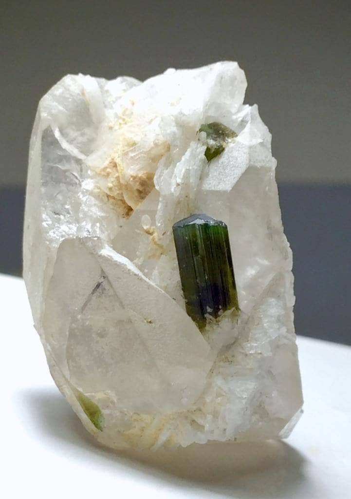 Natural Tourmaline Specimen: Satk Nala Gilgit, 40 Grams