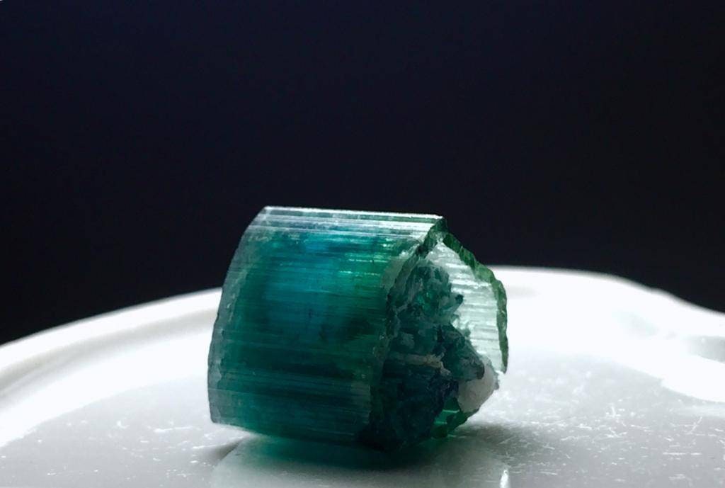 Sea Blue Tourmaline Crystal