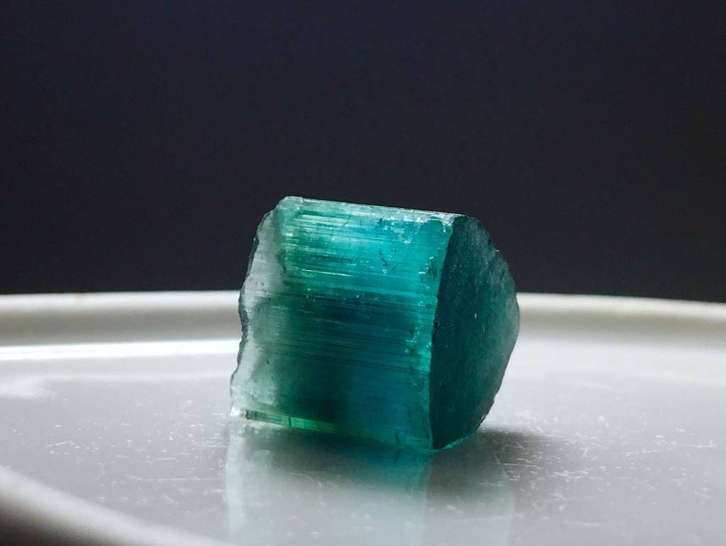 Sea Blue Tourmaline Crystal
