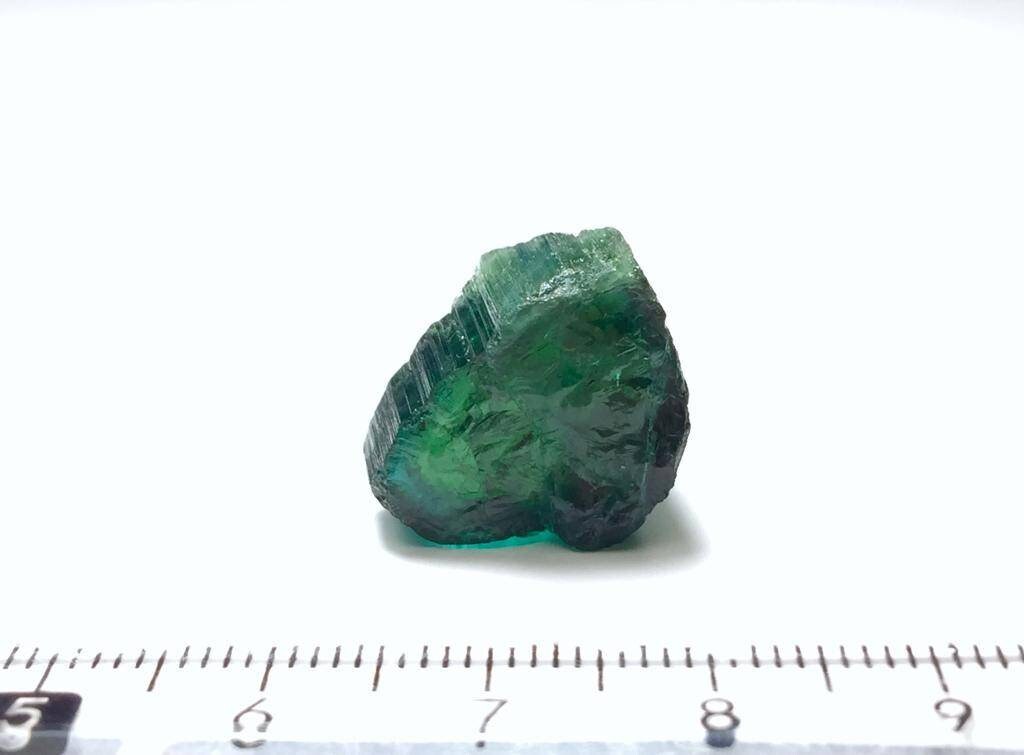 Indigolite Tourmailine slice