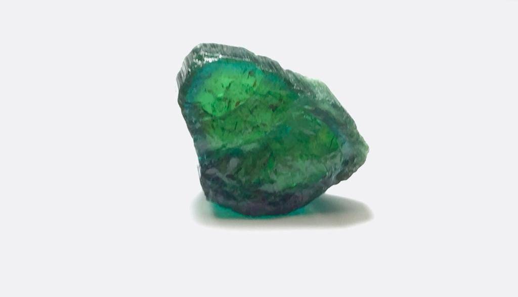 Indigolite Tourmailine slice