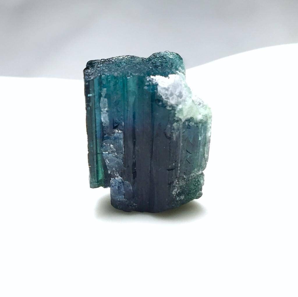 Ink Blue Tourmaline Crystal