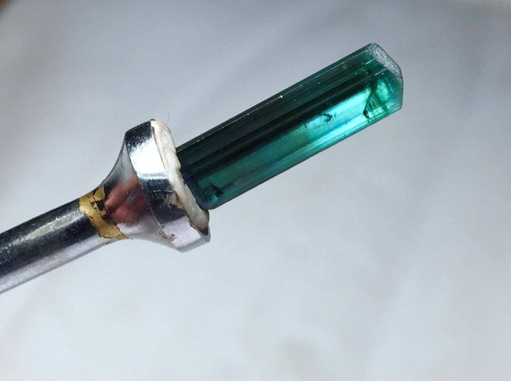 6.4 Carat Blue Tourmaline Crystals