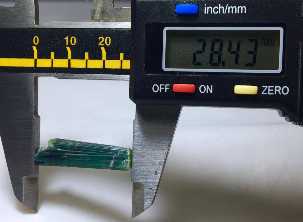 13.2 Carat Double Tourmaline Crystals