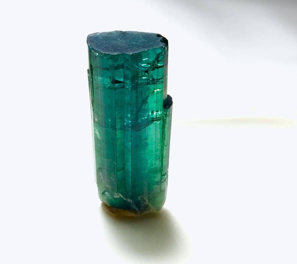 15.5 Carat Bluish Tourmaline Crystal