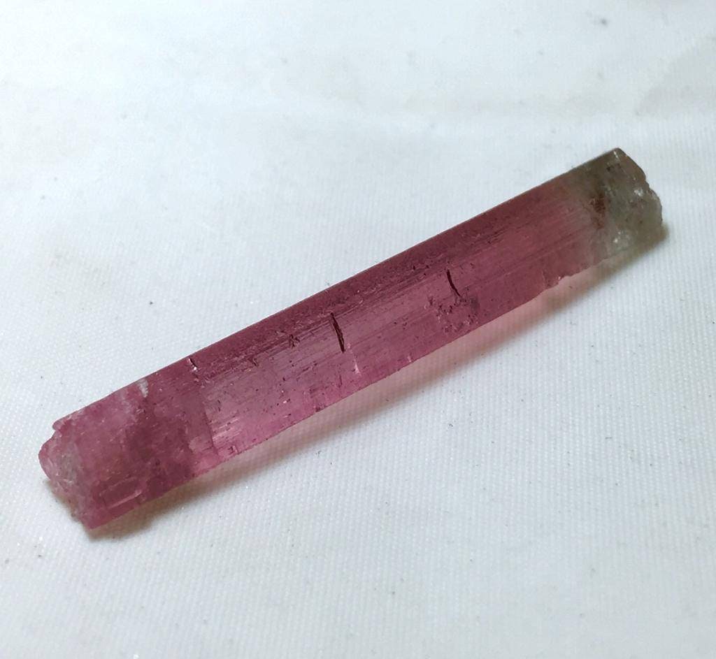 17.2 Carat Bi Colour Tourmaline Crystal