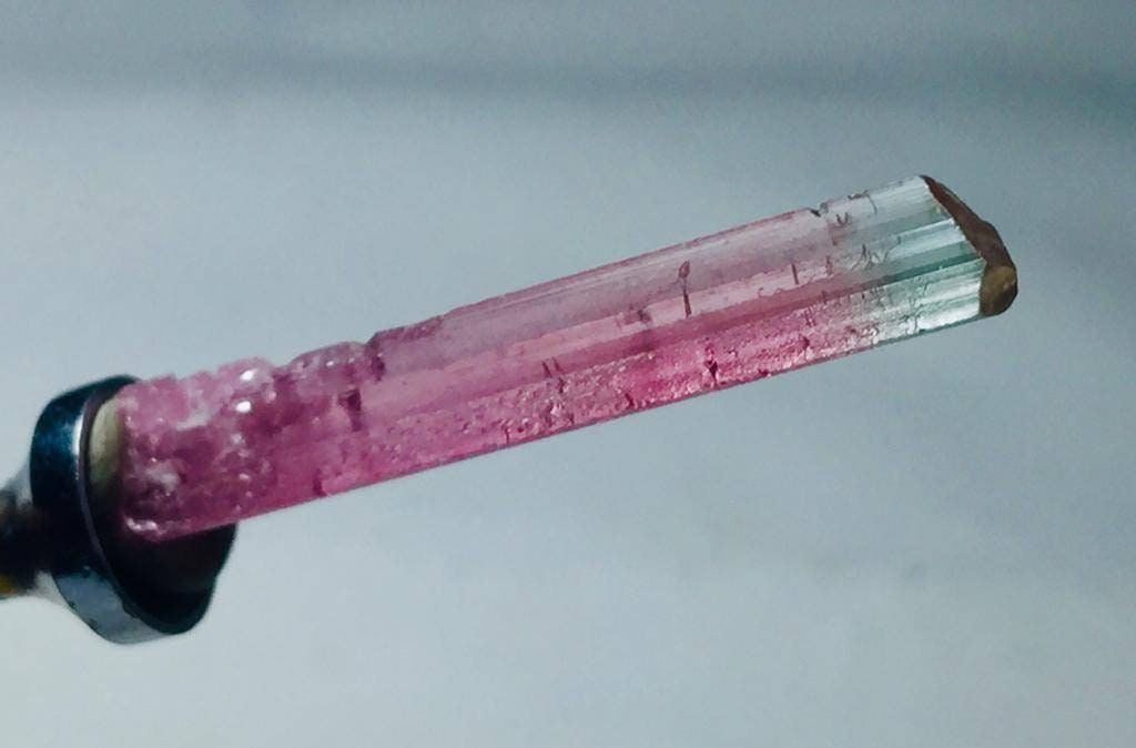 6.1 Carat Bi Colour Tourmaline Crystal