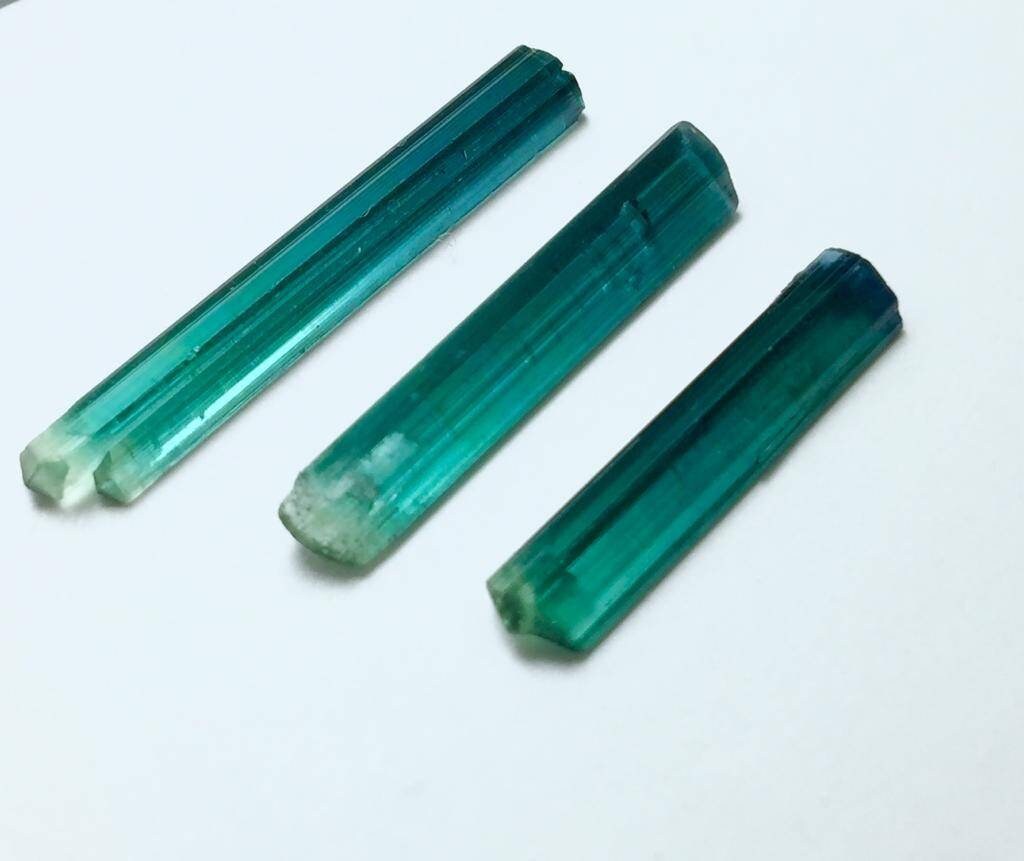 5.8 Carat Bluish Tourmaline Crystals