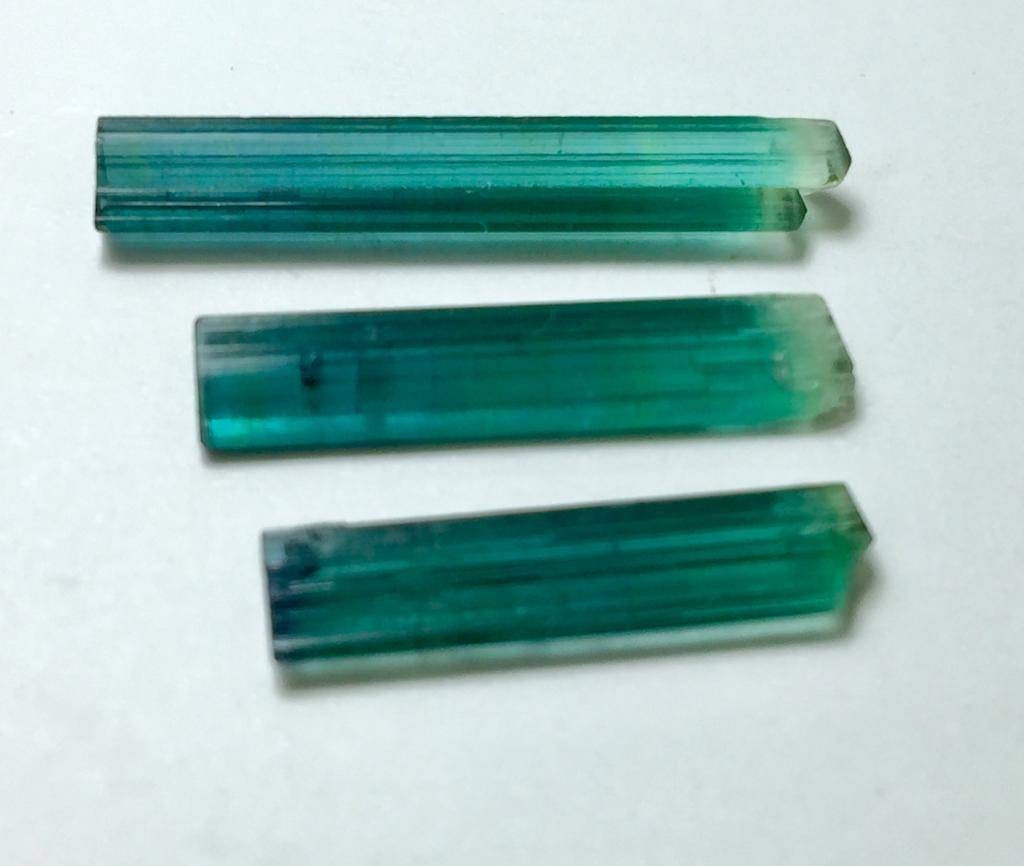 5.8 Carat Bluish Tourmaline Crystals