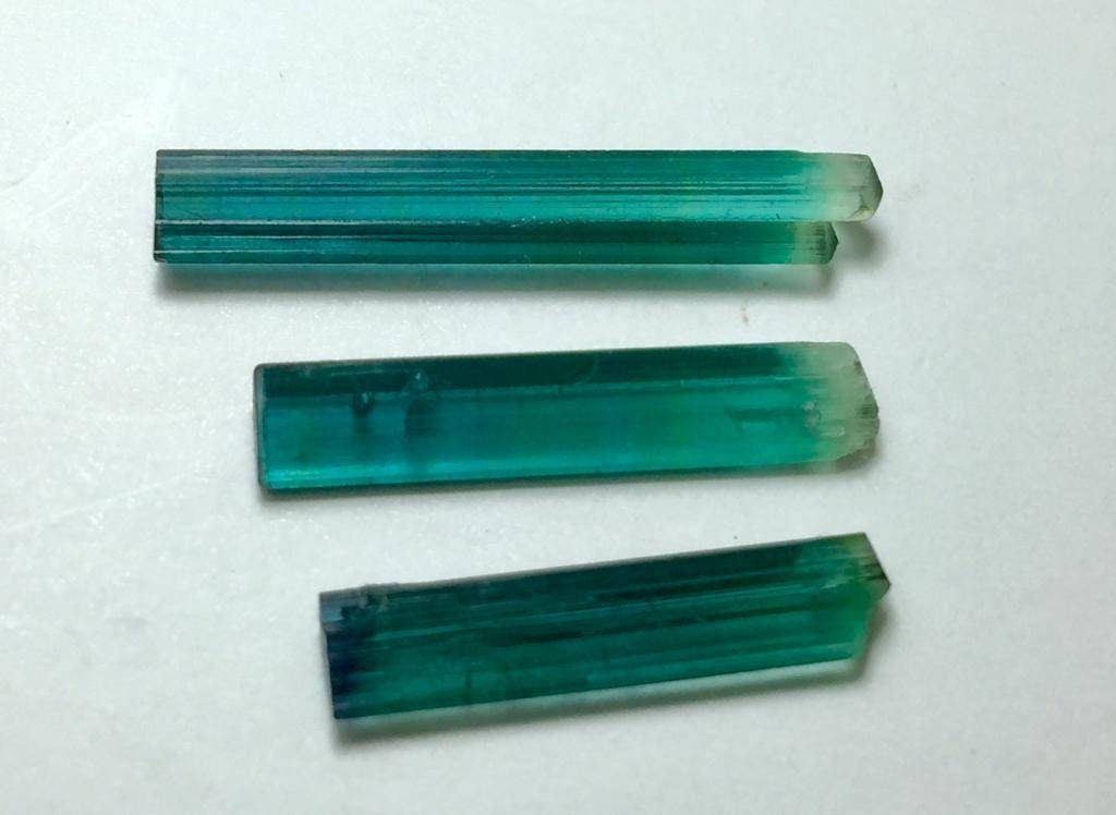 5.8 Carat Bluish Tourmaline Crystals