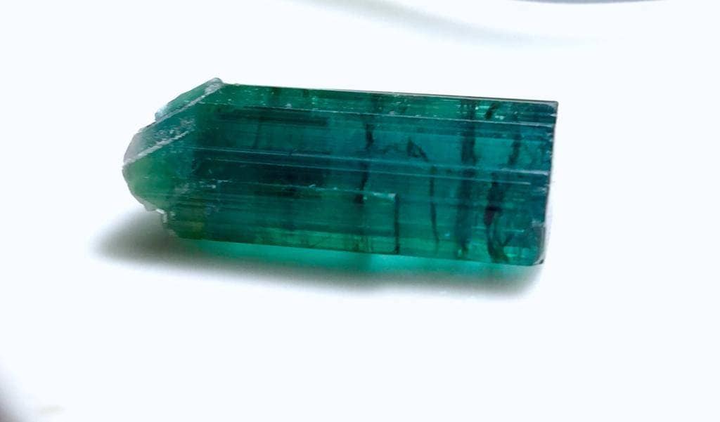 15.5 Carat Bluish Tourmaline Crystal
