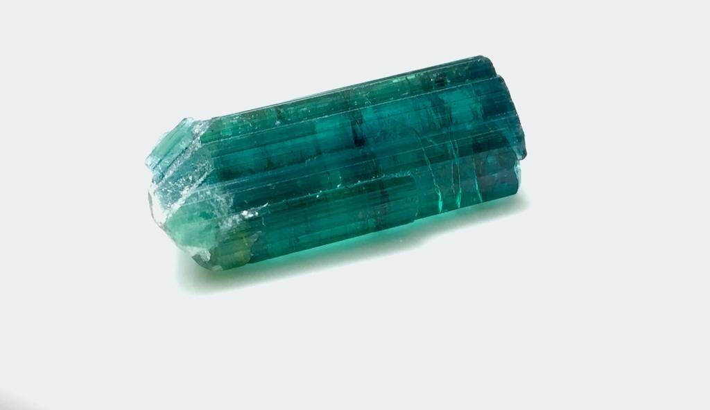 15.5 Carat Bluish Tourmaline Crystal