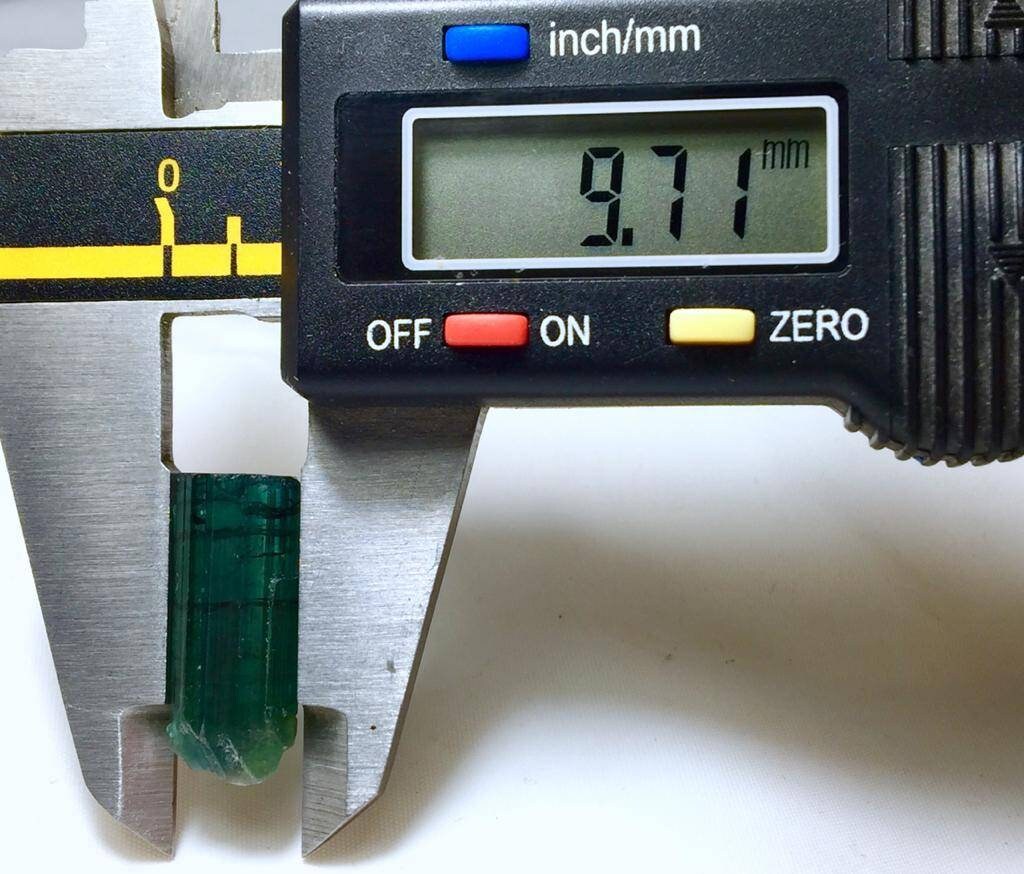 15.5 Carat Bluish Tourmaline Crystal