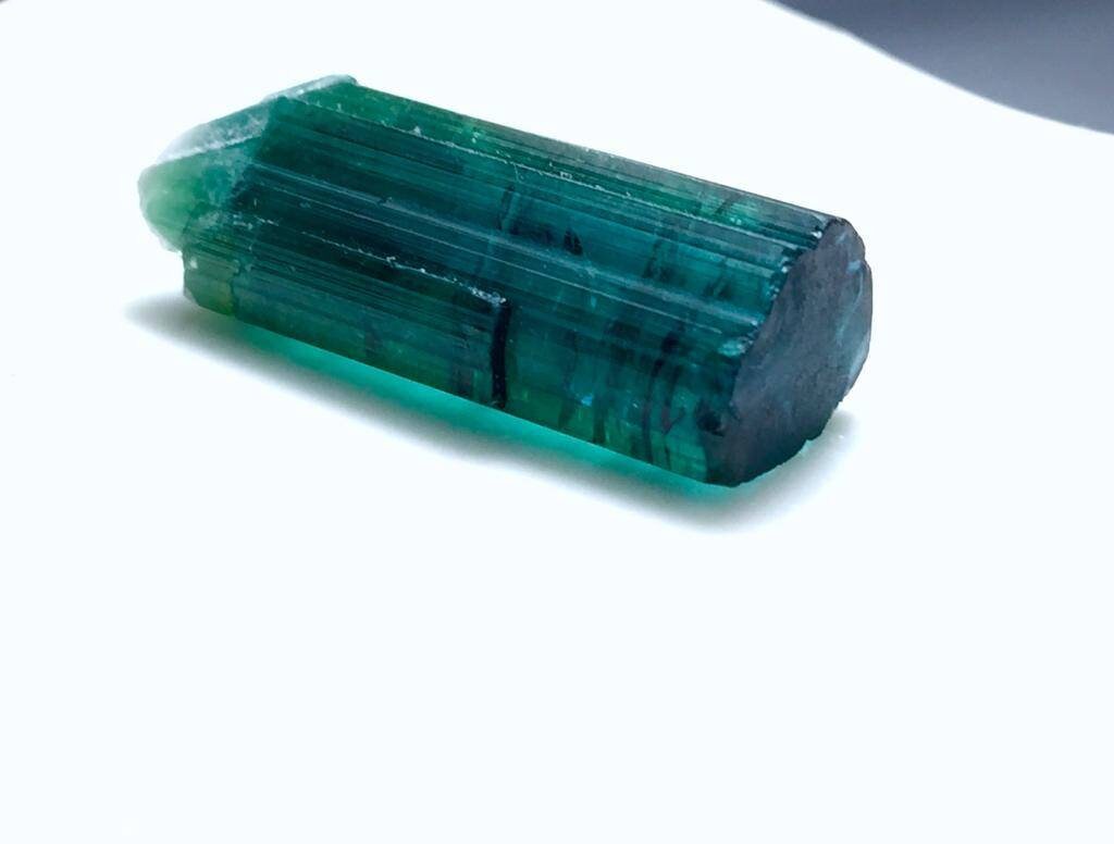 15.5 Carat Bluish Tourmaline Crystal