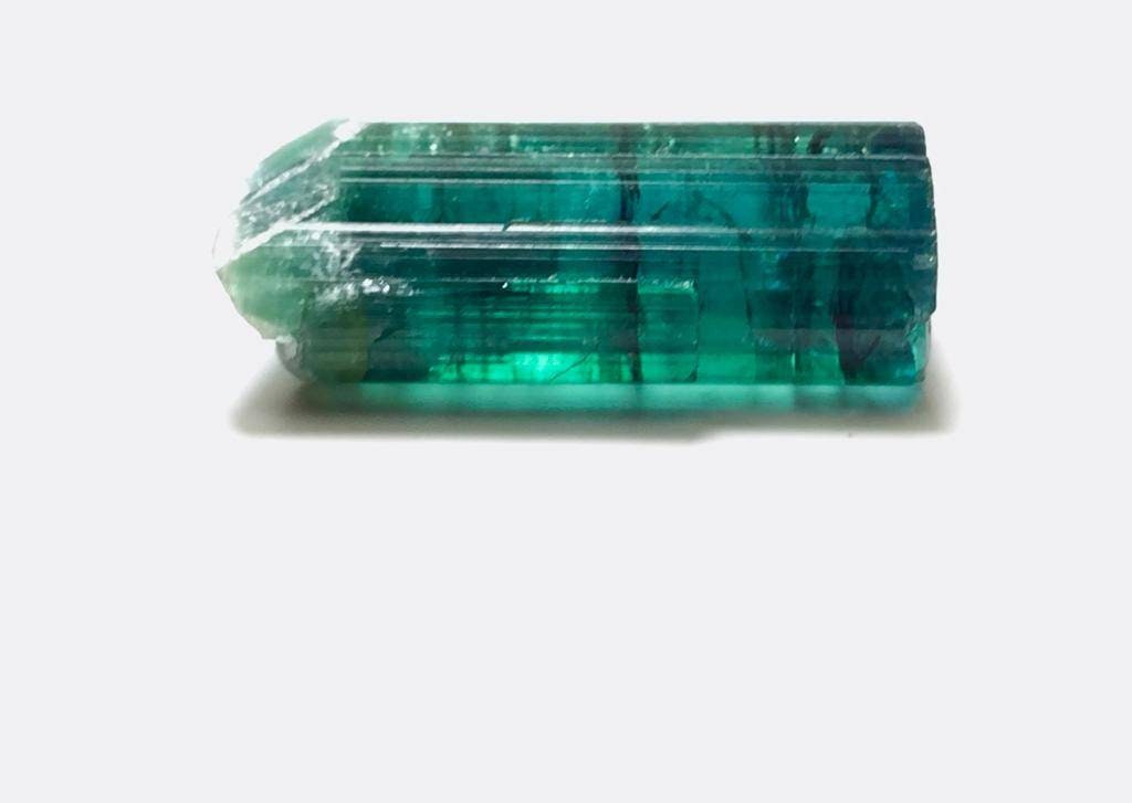 15.5 Carat Bluish Tourmaline Crystal