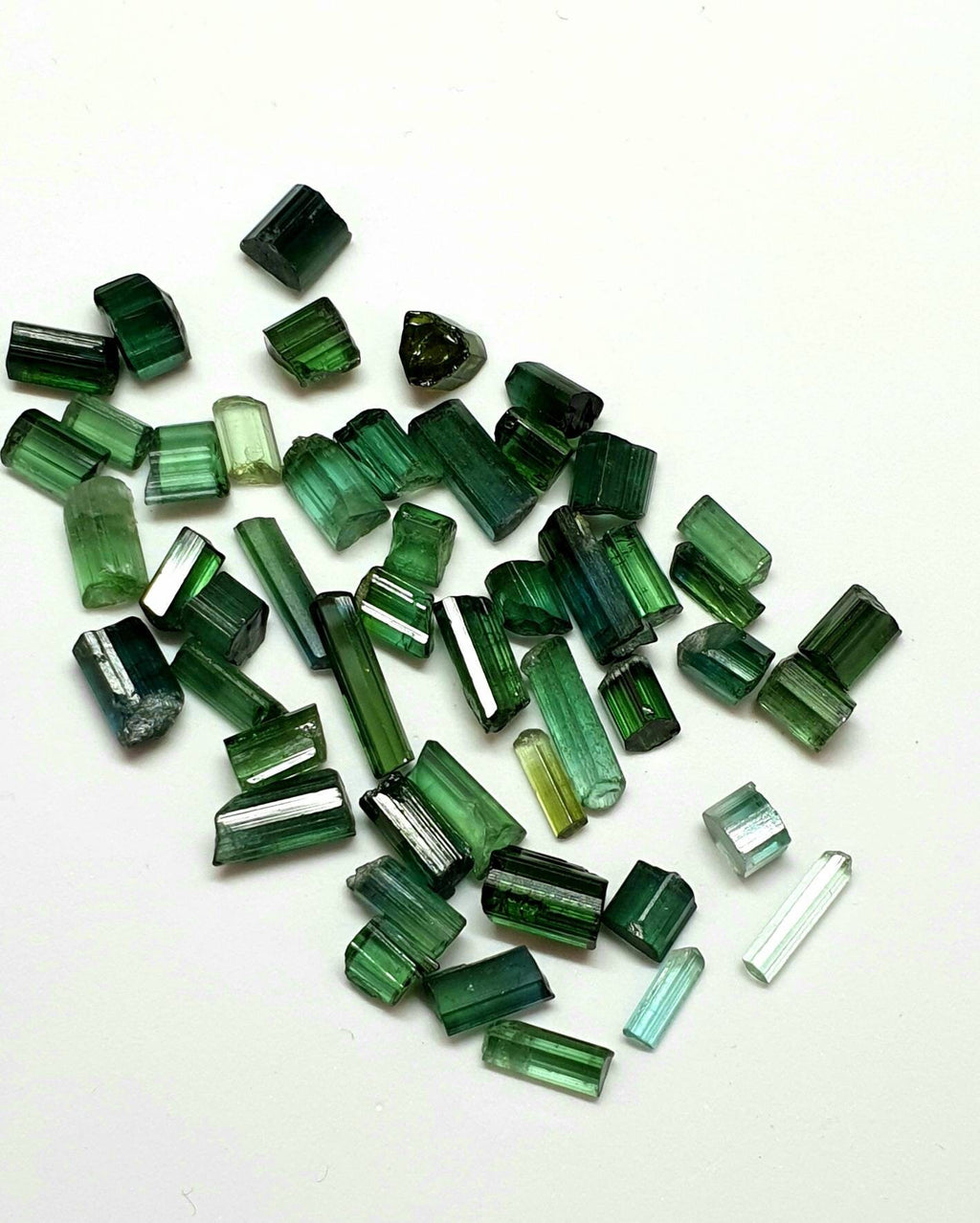 12.50 grams of facet grade Tourmaline mix lot.