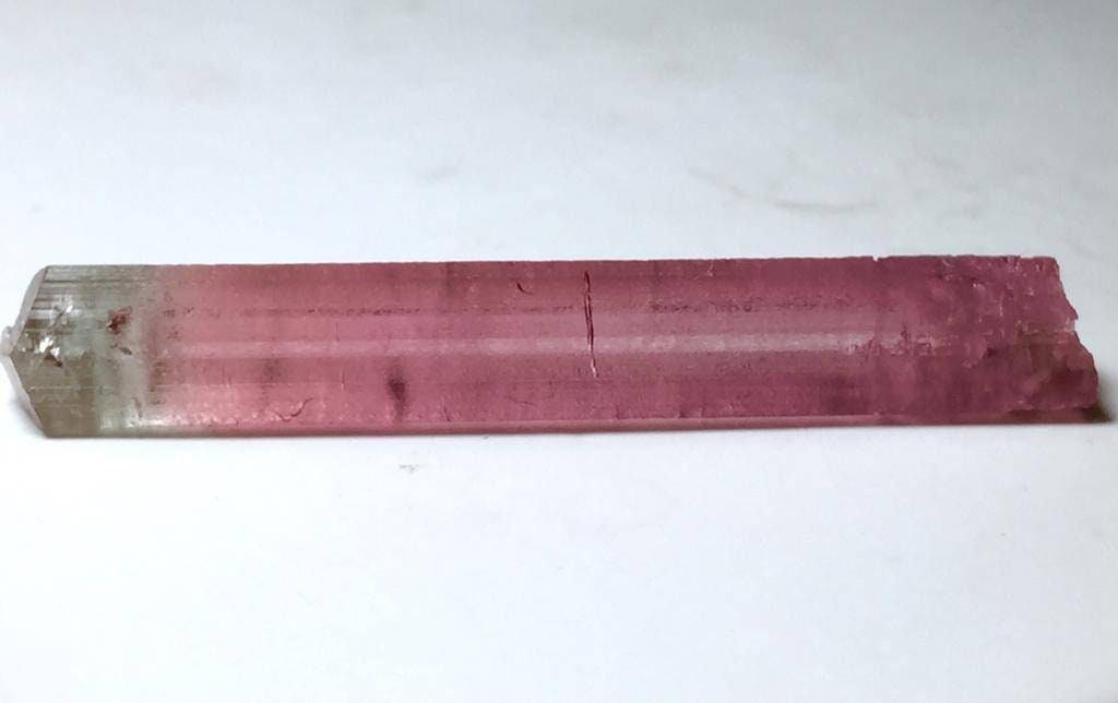 17.2 Carat Bi Colour Tourmaline Crystal