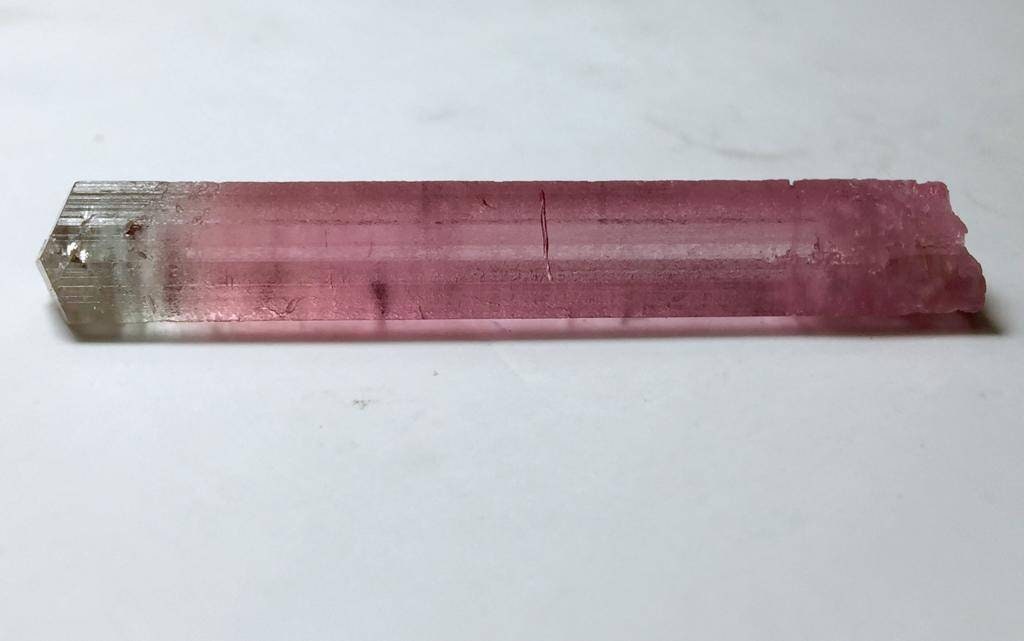 17.2 Carat Bi Colour Tourmaline Crystal