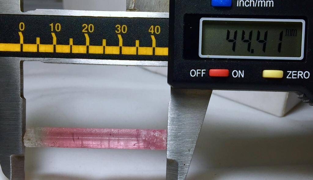17.2 Carat Bi Colour Tourmaline Crystal