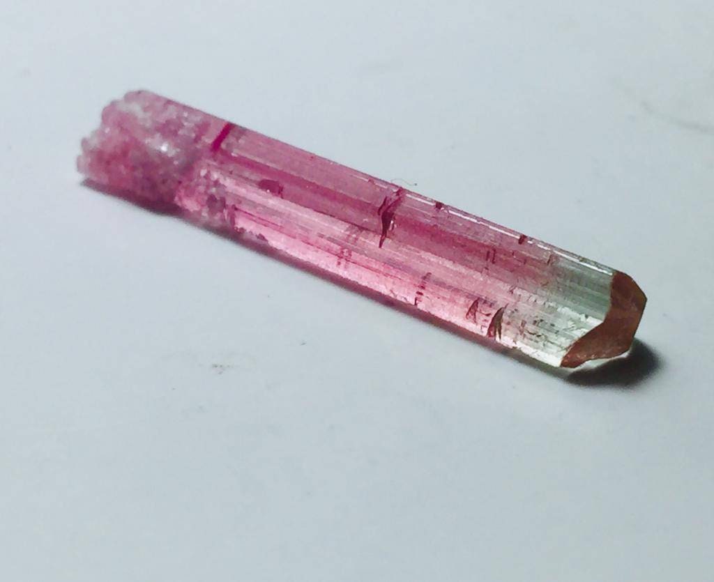 6.1 Carat Bi Colour Tourmaline Crystal