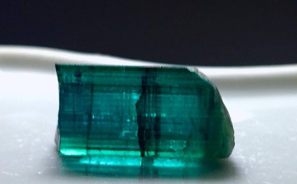 12.7 Carat Natural Indigolite Tourmailine Crystal